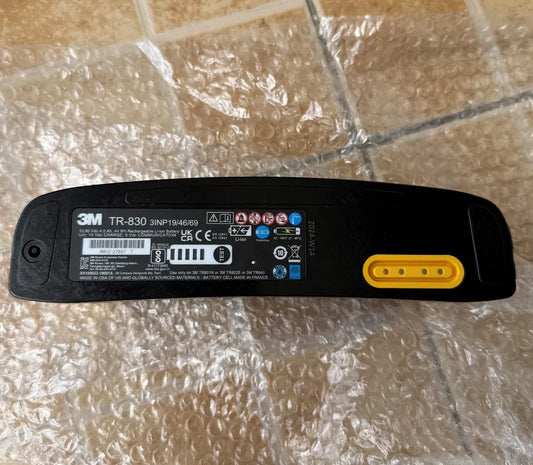 3M TR-830 Versaflo Intrinsically Safe Battery for TR-819 / TR-800 Powered Air Purifying Respirator Systems