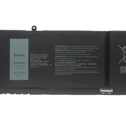 V6W33 Li-ion Battery for Dell inspiron 5510 5515 5518 5320 54Wh 