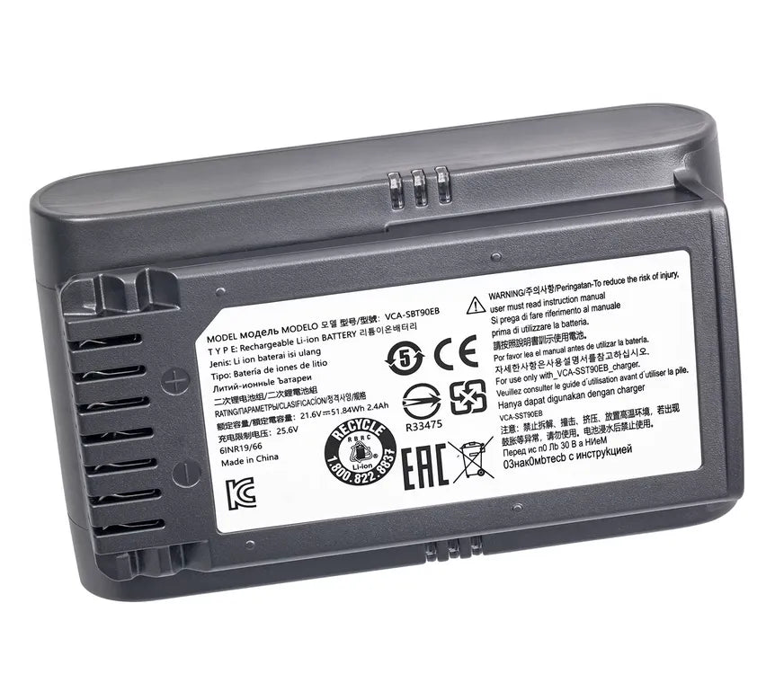 VCA-SBT90E VCA-SBT90EB Battery for Samsung Jet 60, 70, 75 Vacuum VS15T7032P4