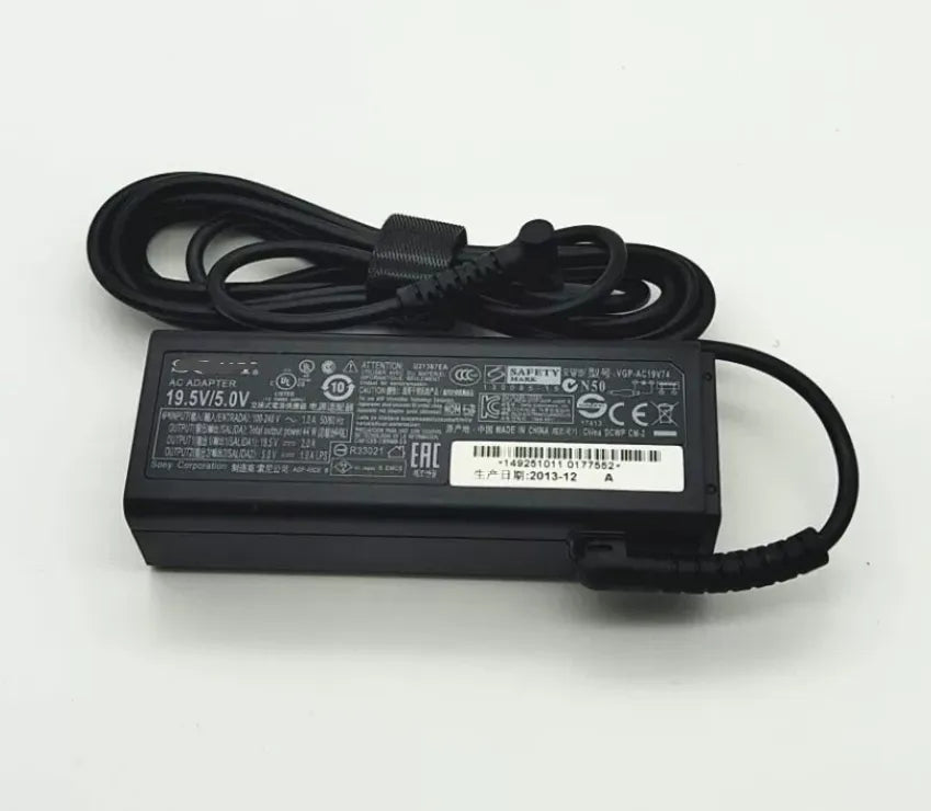 VGP-AC19V74 19.5V/5V 19.5V-2.0A AC Power Adapter Charger For Sony Laptop