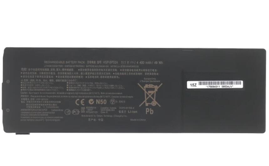 Batterie VGP-BPS24 pour Sony VGP-BPL24 VGP-BPSC24 PCG-41215T 41219T VPC-SE2S1C 