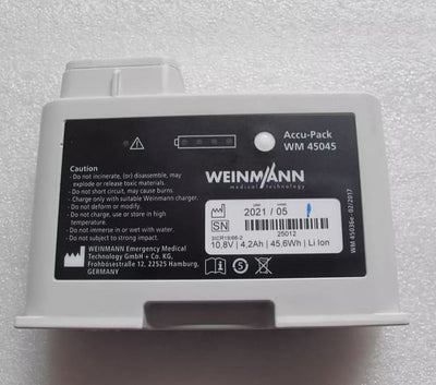 WM45045 Weinmann Medumat Standard 2 WM 45045 MEDUrd 4,2 Ah Batterie