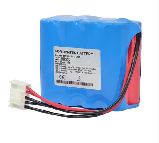 WPC09-0092 M05-32442L-05 Batterie für CONTEC ECG1201G WP-18650-14.4-5200