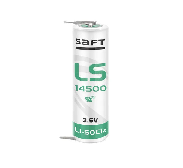 Pile au lithium SAFT LS14500 AA 3.6V – Cellule de secours industrielle PLC 2600mAh