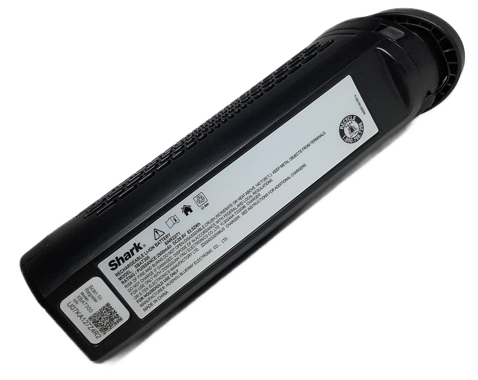 SHARK XBAT300 Vacuum Cleaner Battery ION P50 IC160 IC162 Vac 8INR22/71