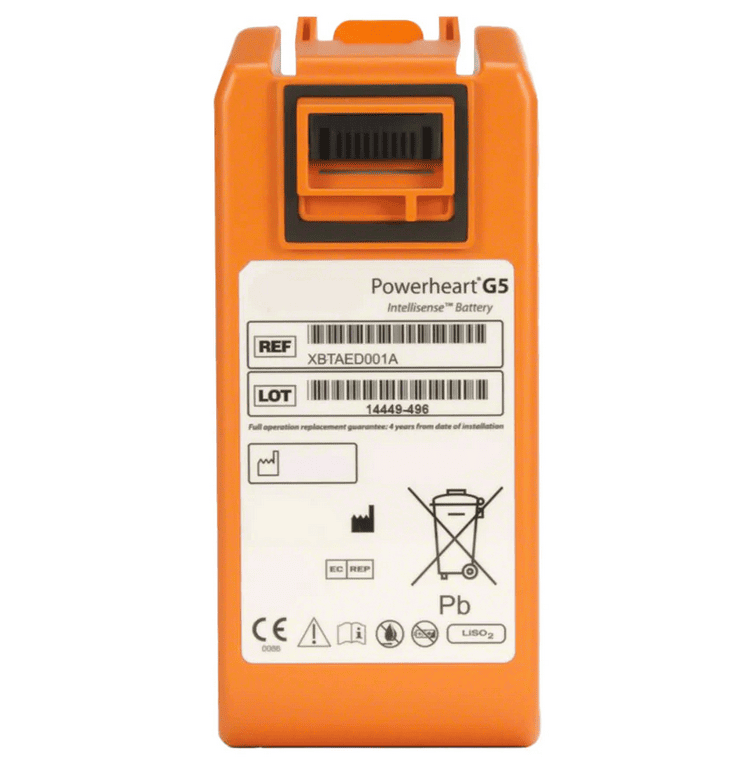 XBTAED001A Battery for Intellisense Cardiac Science Powerheart AED G5