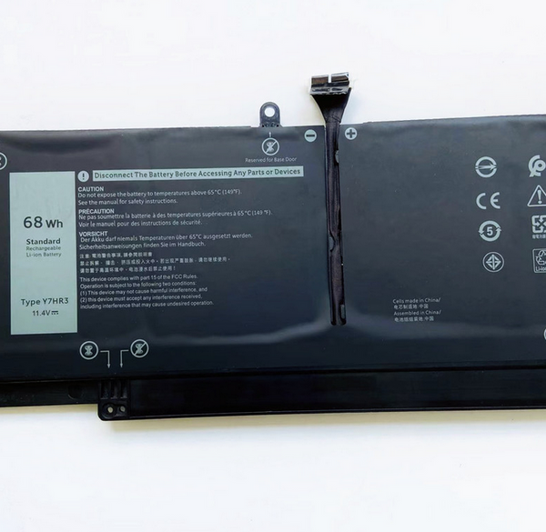 Dell Y7HR3 WY9MP XMV7T Latitude 7410 Battery