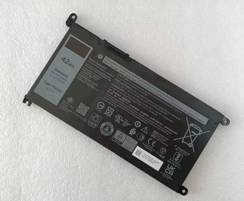 YKG3C Battery For Dell Chromebook 3110 2-in-1 Chromebook 3120 X0Y5M
