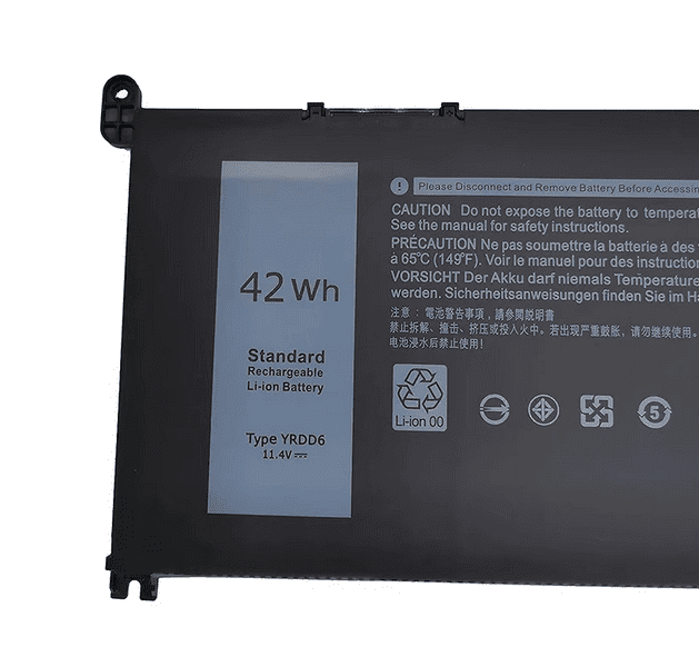 YRDD6 Battery for Dell inspiron 5480 5482 5485 5584 5488 3501 42Wh
