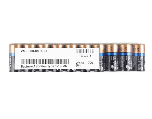 Duracell CR17345 3V Lithium Battery ZM-8000-0807-01 for ZOLL AED Plus Defibrillator