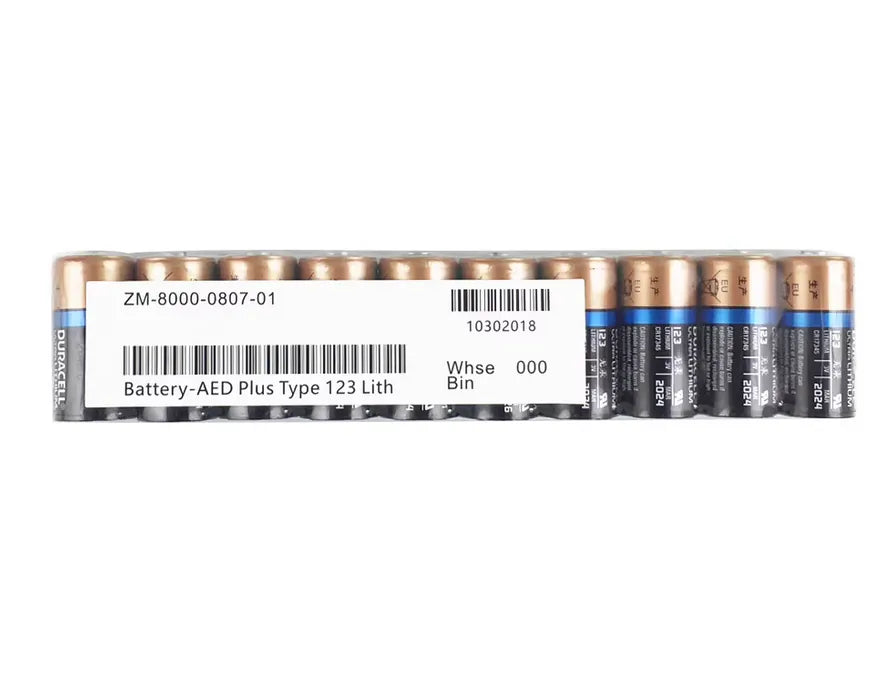 Duracell CR17345 3V Lithium Battery ZM-8000-0807-01 for ZOLL AED Plus Defibrillator