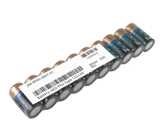 Duracell CR17345 3V Lithium Battery ZM-8000-0807-01 for ZOLL AED Plus Defibrillator