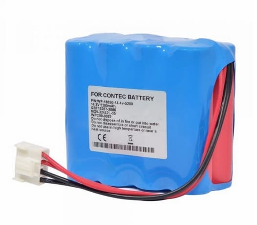 WPC09-0092 M05-32442L-05 Batterie für CONTEC ECG1201G WP-18650-14.4-5200