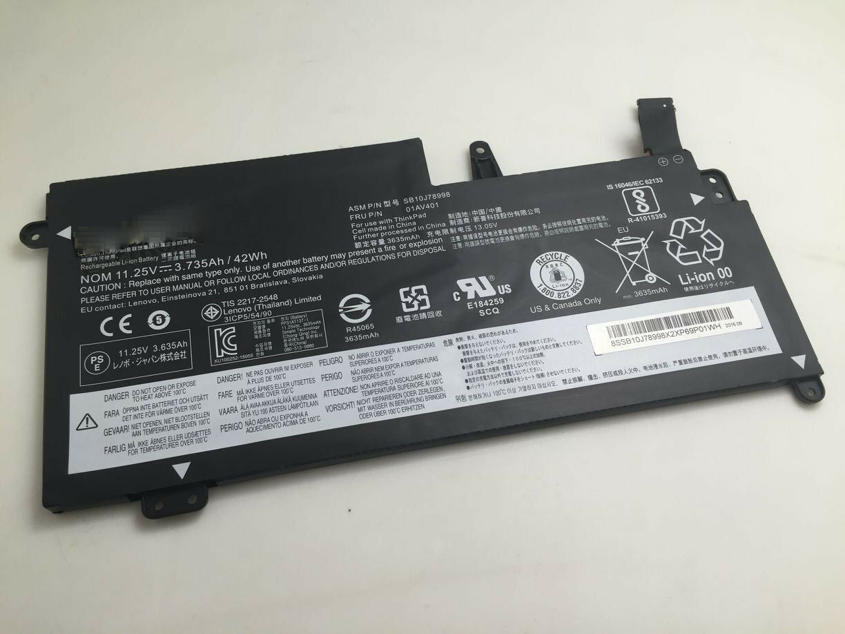 Lenovo 01AV401 SB10J78998 ThinkPad S2 13 Chromebook Battery - Store Shoppe
