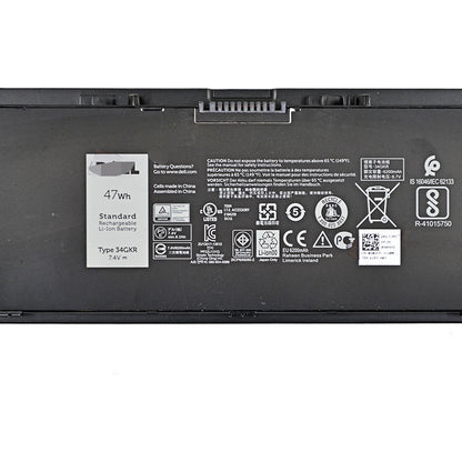 Replacement Dell Latitude E7440 E7450 34GKR 7.4V 47Wh Battery - Store Shoppe
