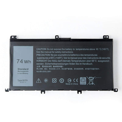 Batterie 357F9 71JF4 74 Wh pour Dell Inspiron 15-7000 15-7559 7566 7567 7557