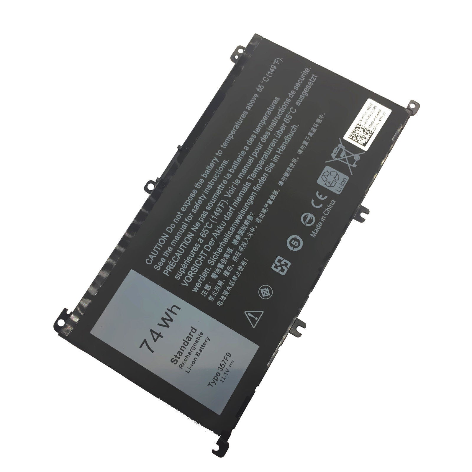 357F9 71JF4 74Wh Battery for Dell Inspiron 15-7000 15-7559 7566 7567 7557