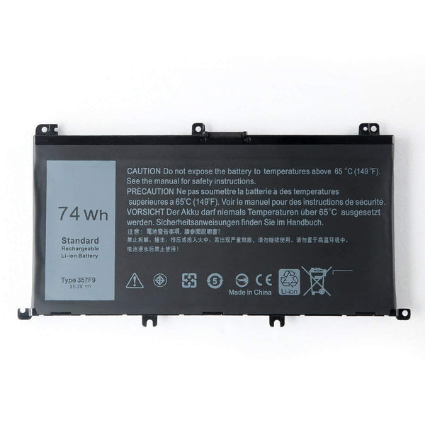357F9 71JF4 74Wh Battery for Dell Inspiron 15-7000 15-7559 7566 7567 7557