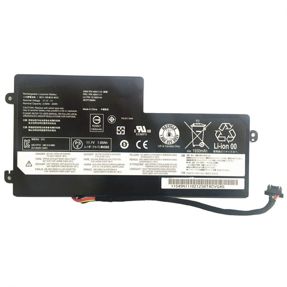 Lenovo 45N1110 45N1111 45N1112 45N1113 121500144 ThinkPad X250 Battery - Store Shoppe