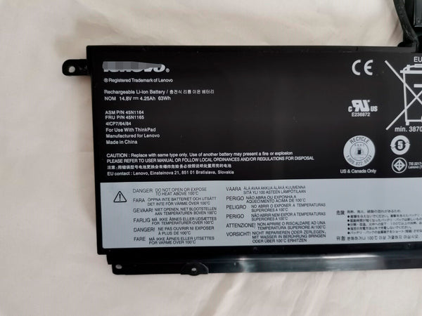 Lenovo 45N1164 45N1165 45N1166 45N116 ThinkPad S531 Replacement Battery