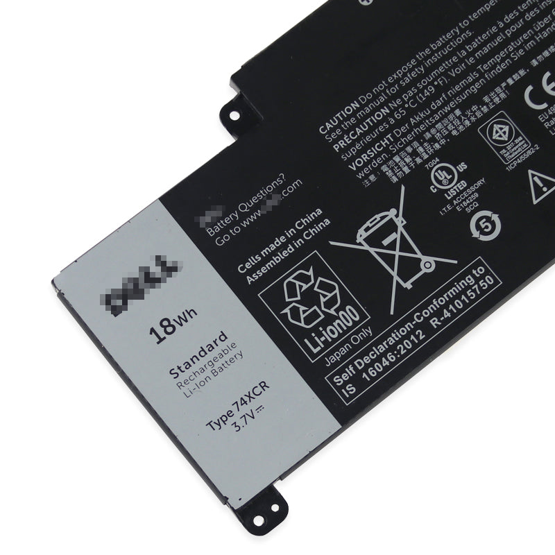 Dell 74XCR VXGP6, X1M2Y Venue 8 Pro 5830 Tablet Battery