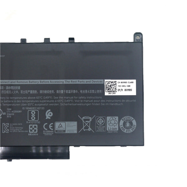 7CJRC 11.4V 42Wh Battery For Dell Latitude 12 E7270 Latitude 12 E7470