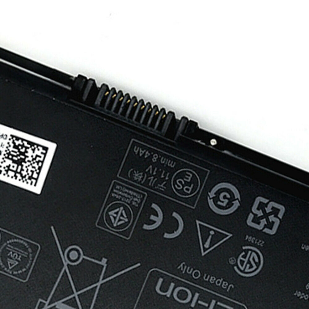 Replacement Battery For Dell Precision M6400 M6500 - 9-Cell 7800mAh Li-Ion (11.1V)