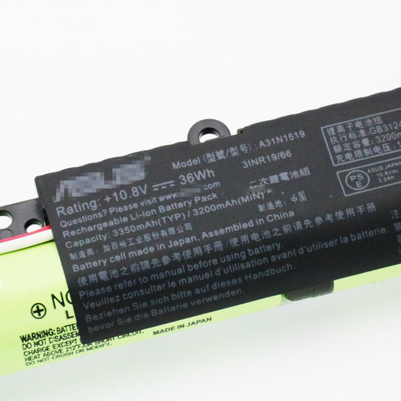 A31N1519 36Wh battery for Asus VivoBook R540LA X540S X540L X540SA - Store Shoppe
