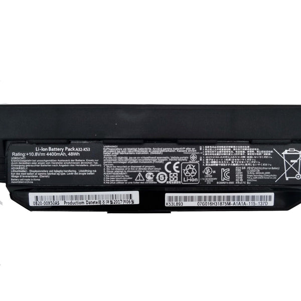 Asus A31-K53 A32-K53 A41-K53 A42-K53 10.8V 4400mAh 48Wh Battery