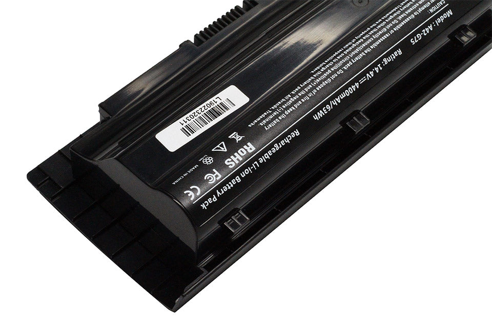 A42-G75 5200mAh Battery For Asus G75 3D G75V 3D G75V G75VW Series - Store Shoppe