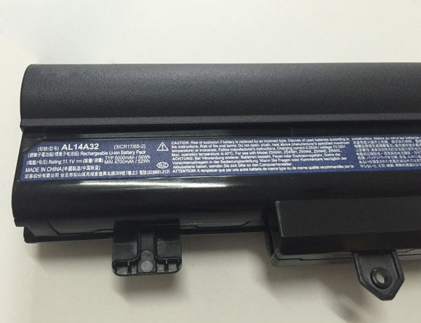 Acer Aspire E14 E5-411 E5-421 E5-471 E5-572G E5-571 AL14A32 6 Cell Battery