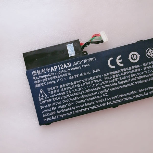 AP12A3i Battery For Acer TravelMate P645 P645M P658 Iconia Tab W700P