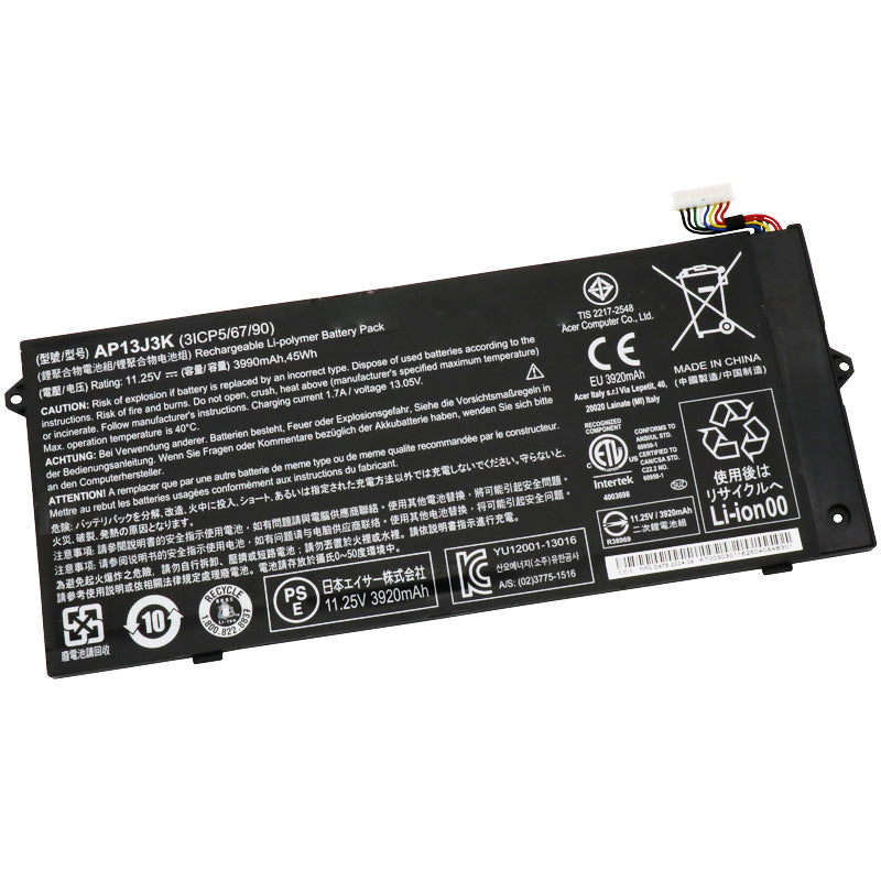 AP13J3K 45Wh battery for Acer Chromebook 11.6" C720 C720P C740 Laptop - Store Shoppe