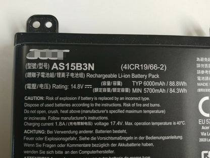 AS15B3N Battery For Acer Predator 15 G9-592 G9-593 Predator 17 G9 - Store Shoppe