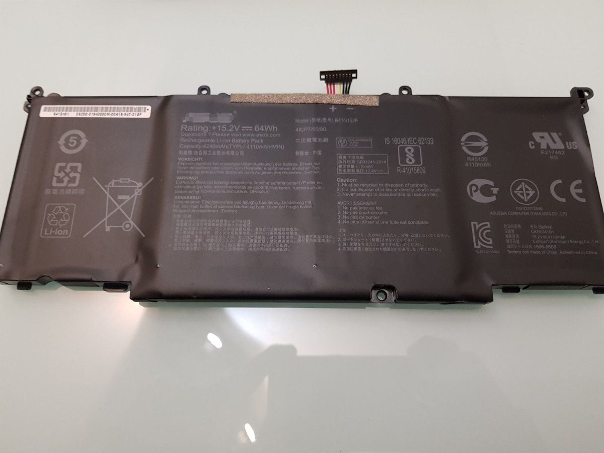 B41N1526 Battery for Asus ROG Strix GL502 GL502VT-1A ROG Strix GL502VT - Store Shoppe