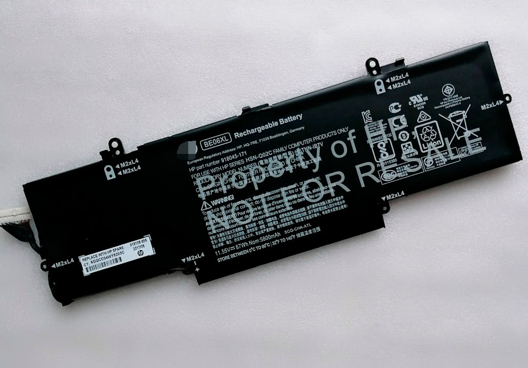 Replacement Hp BE06XL 918045-171 Elitebook 1040 G4 67Wh Battery - Store Shoppe