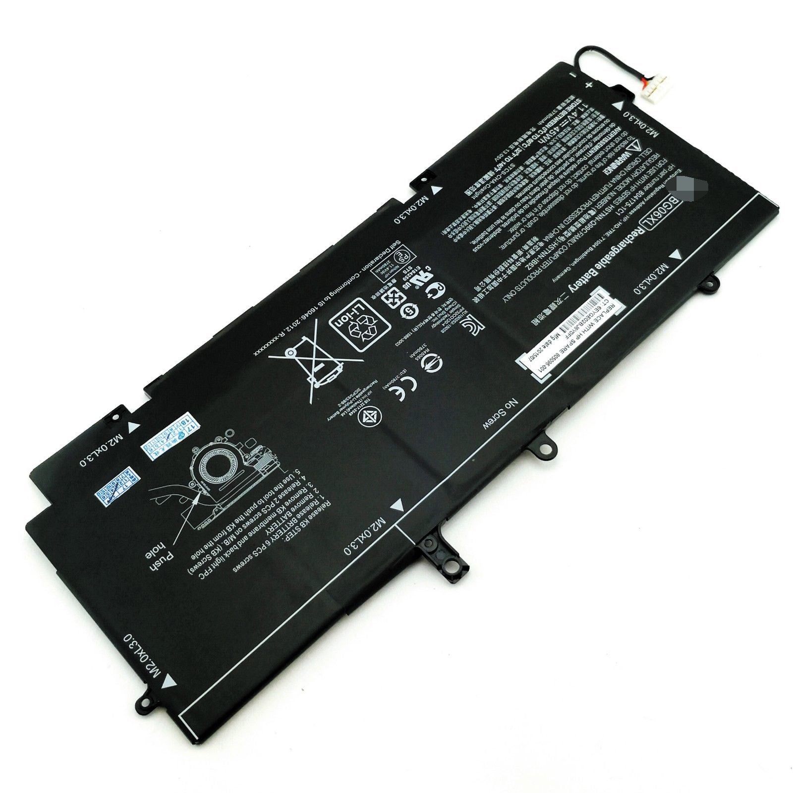 BG06XL 45Wh Battery for Hp HSTNN-IB6Z 805096-001 EliteBook 1040 G3 Series - Store Shoppe