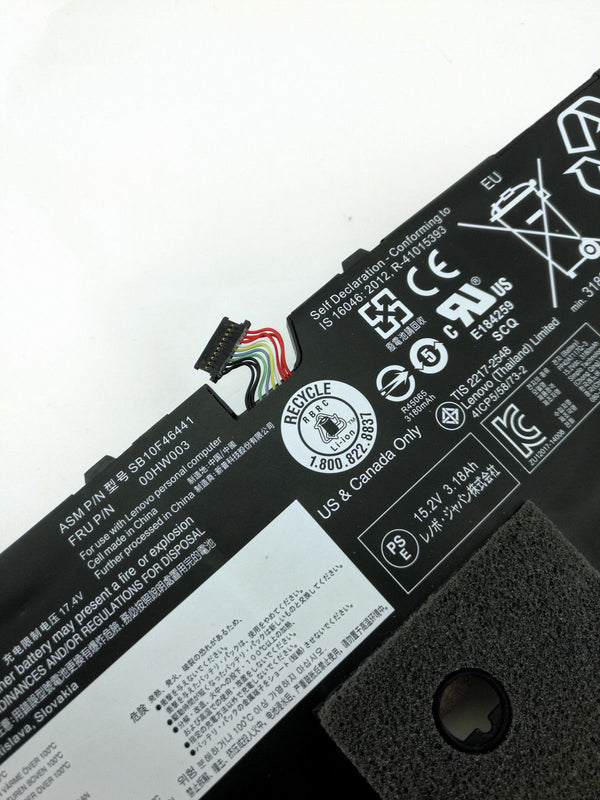 Hp pavilion notebook 15 15-au010wm bp02xl hstnn-ub7b 41wh battery