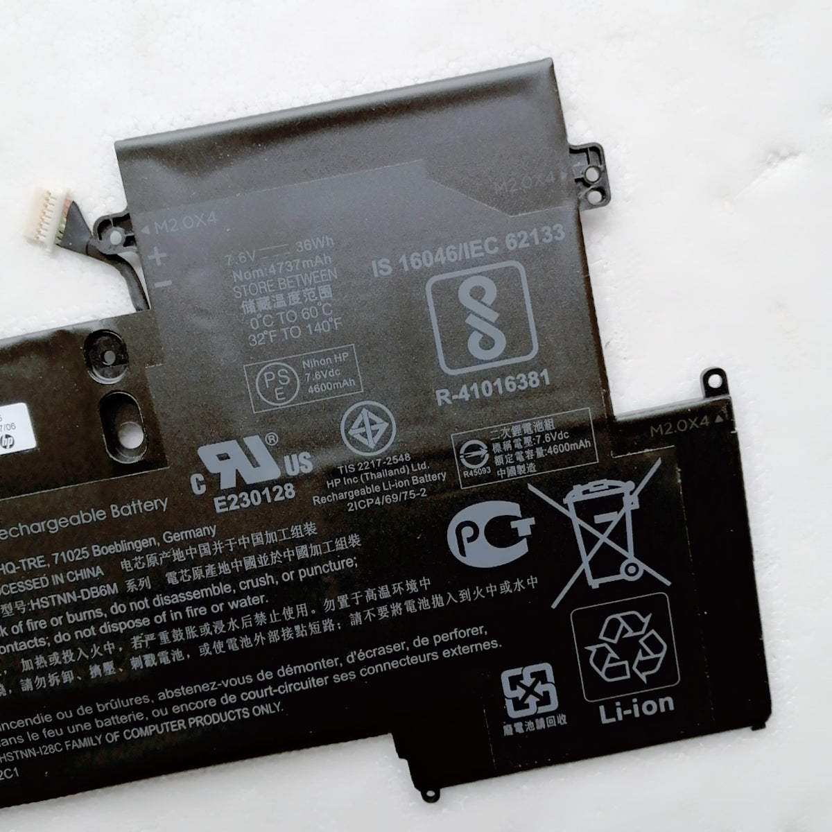BR04XL HSTNN- DB6M Battery For Hp EliteBook 1020 G1 EliteBook 1030 G1