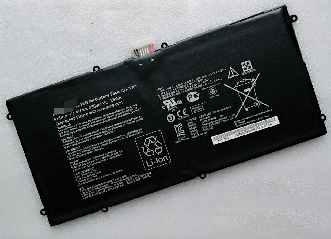 C21-TF301 25Wh Battery for Asus Transformer TF700 TF700T Tablet - Store Shoppe