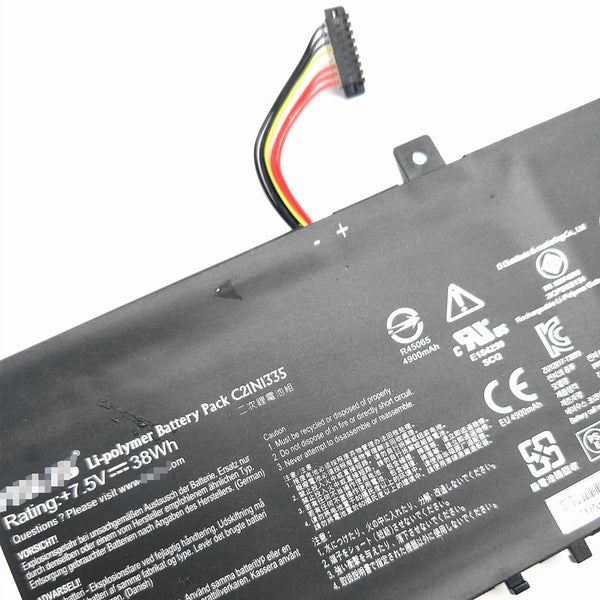 C21N1335 Replacement battery for Asus VivoBook S451 S451LA S451LN 38Wh