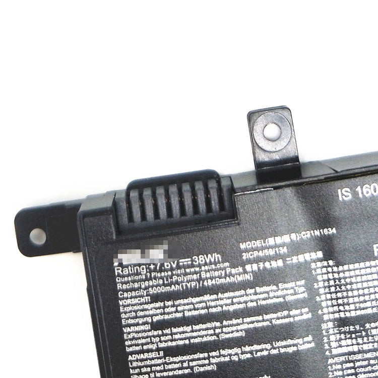 Asus C21N1634 Vivobook R542UR V587U R542U X580B X542U battery - Store Shoppe