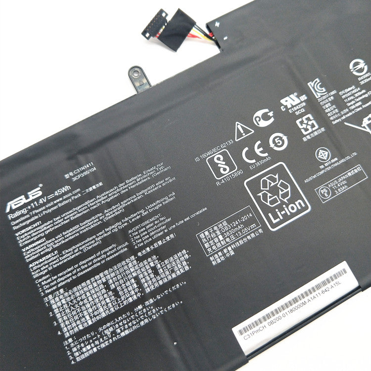 C31N1411 45Wh Battery for Asus Zenbook UX305 U305UA UX305CA U305FA - Store Shoppe