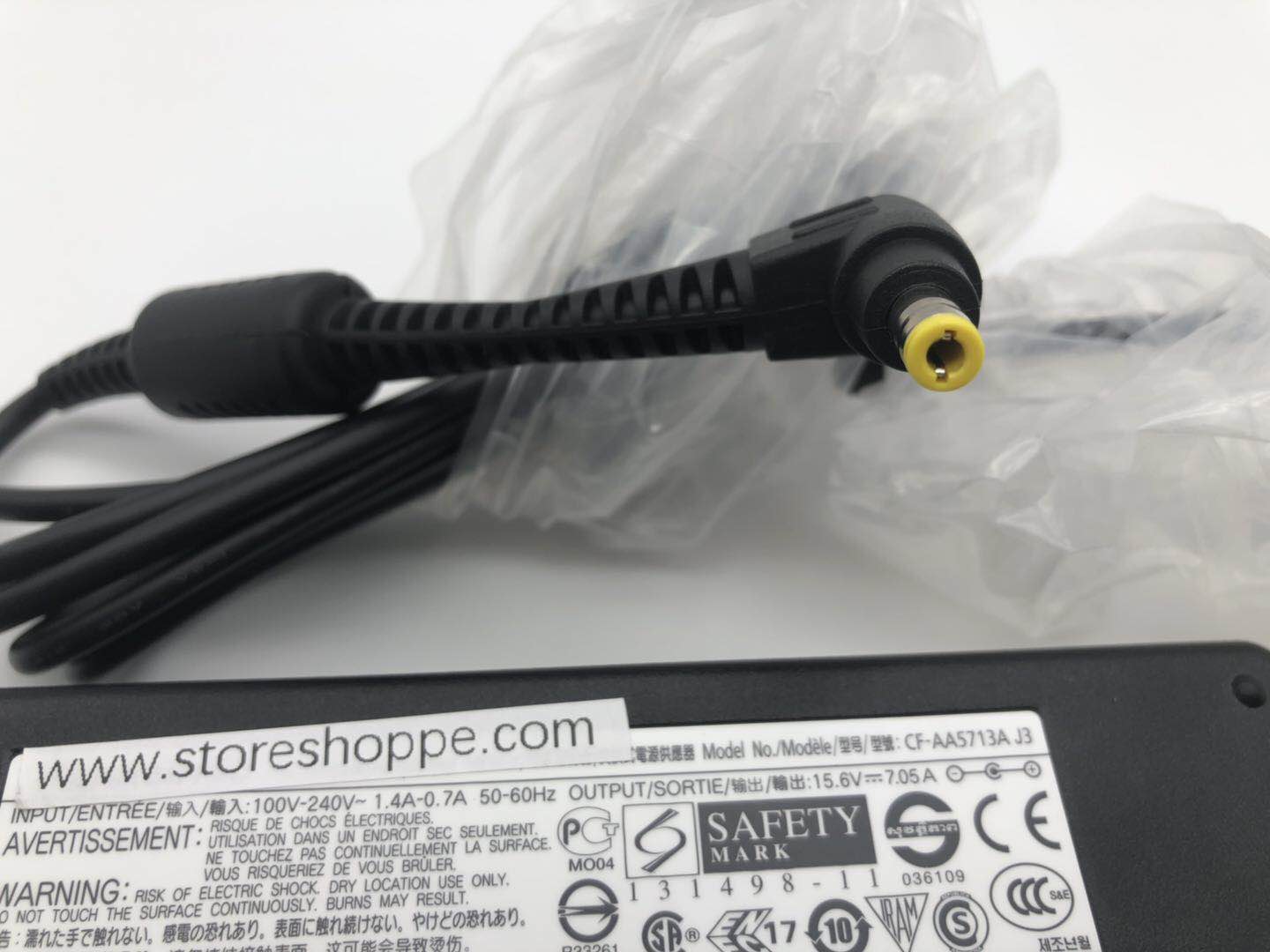 CF-AA5713A J3 15.6V 7.05A Ac Adapter for Panasonic Toughbook CF-53 CF-52 CF-31