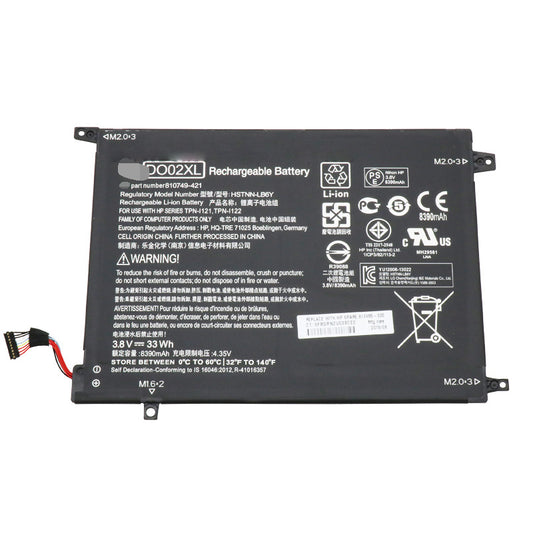 DO02XL 33Wh Battery for Hp Pavilion x2 10 HSTNN-LB6Y 810749-421 - Store Shoppe