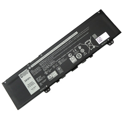 F62G0 11,4 V 38 Wh Akku für Dell Inspiron 13 5370 F62GO RPJC3
