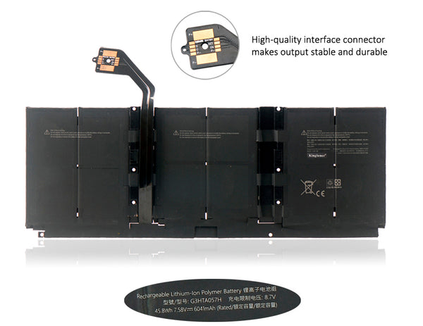 G3HTA058H G3HTA057H Laptop Battery For Microsoft Surface Laptop 3 1872 1873