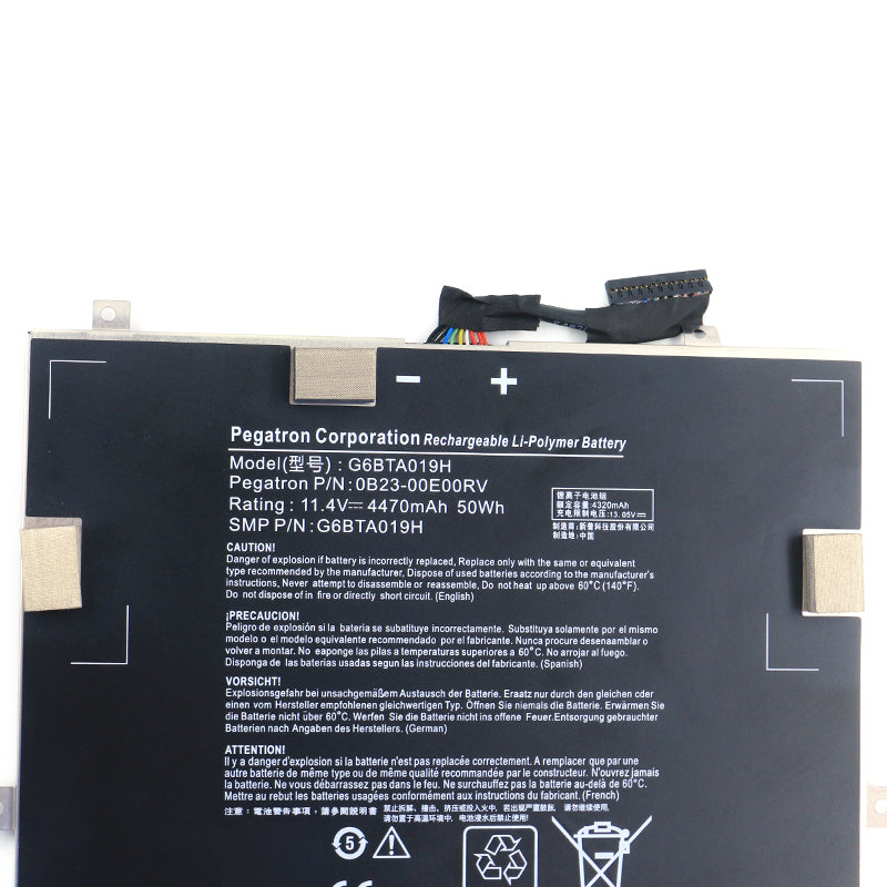 G6BTA019H Battery For Microsoft DTH-W1310 DTH-W1310
