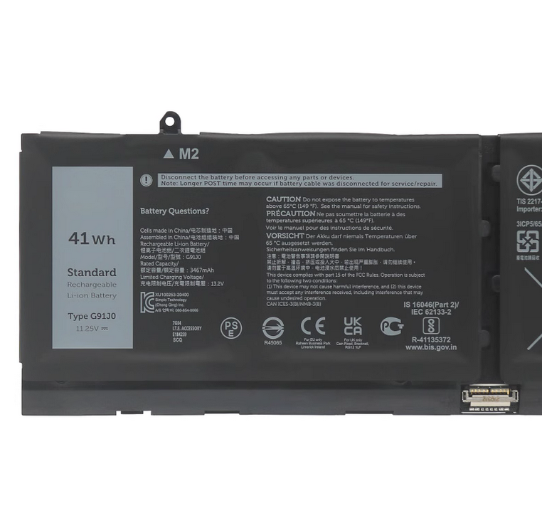 Dell G91J0 C91J0 inspiron 7415 Latitude 3420 3520 Battery - Store Shoppe