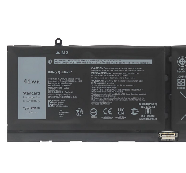 Dell G91J0 C91J0  inspiron 7415 Latitude 3420 3520 Battery